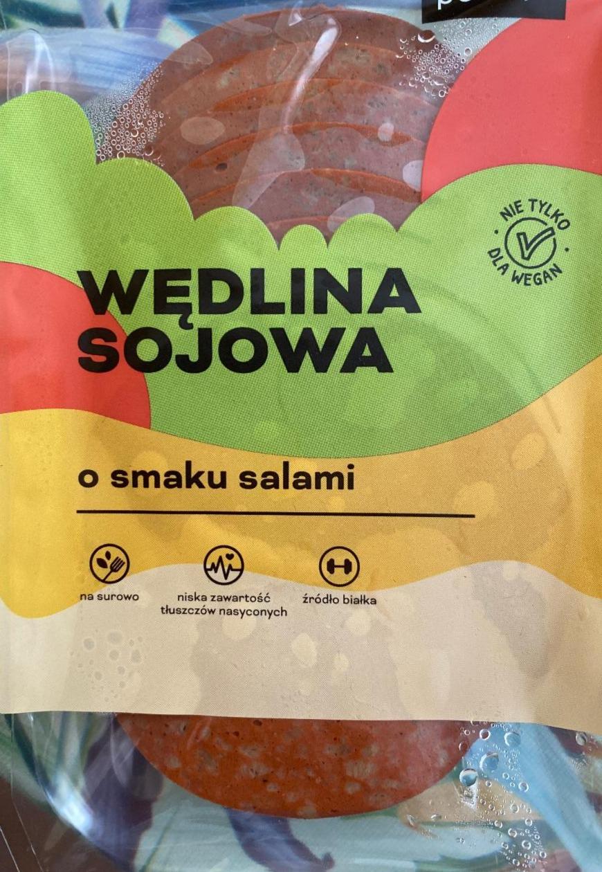 Fotografie - Wędlina sojowa o smaku salami Polsoja