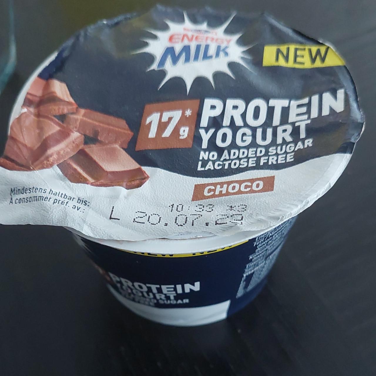 Fotografie - Protein Yogurt Choco Energy Milk Emmi