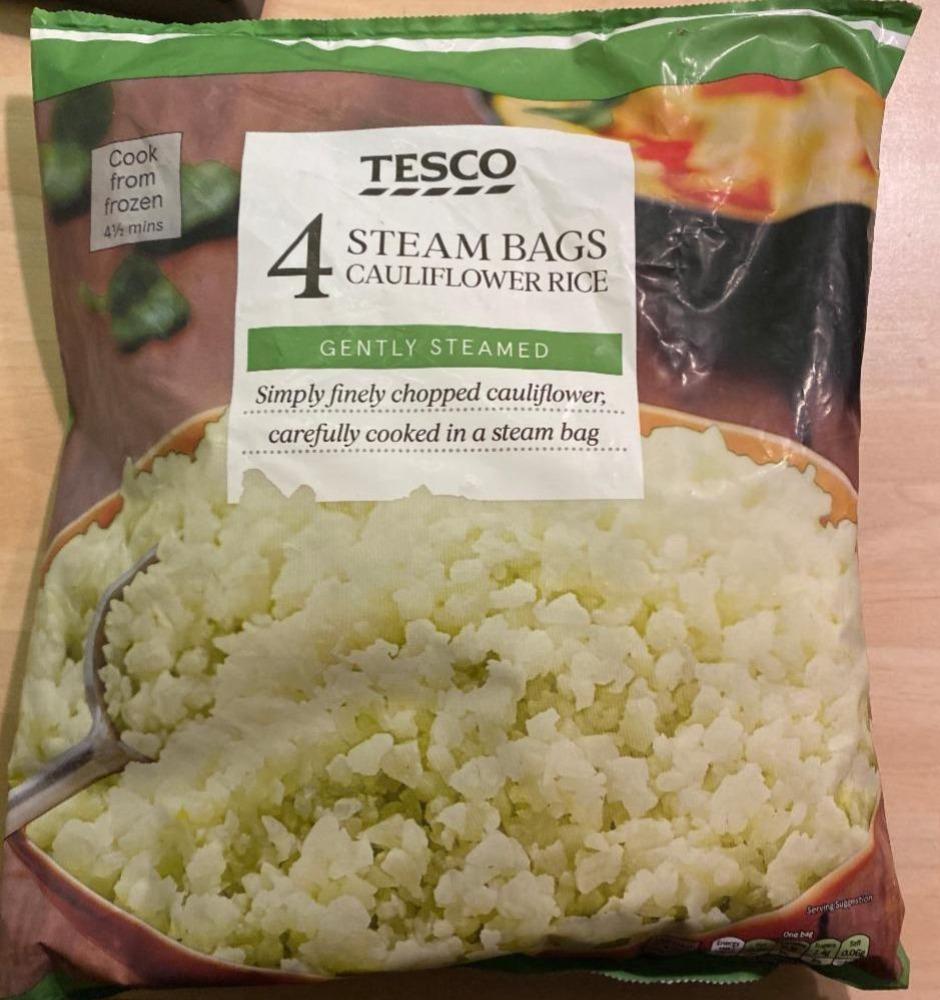 Fotografie - Cauliflower Rice Steam Bags Tesco