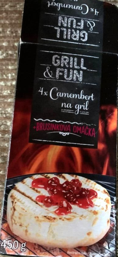 Fotografie - Camembert na gril brusinková omáčka Grill & Fun