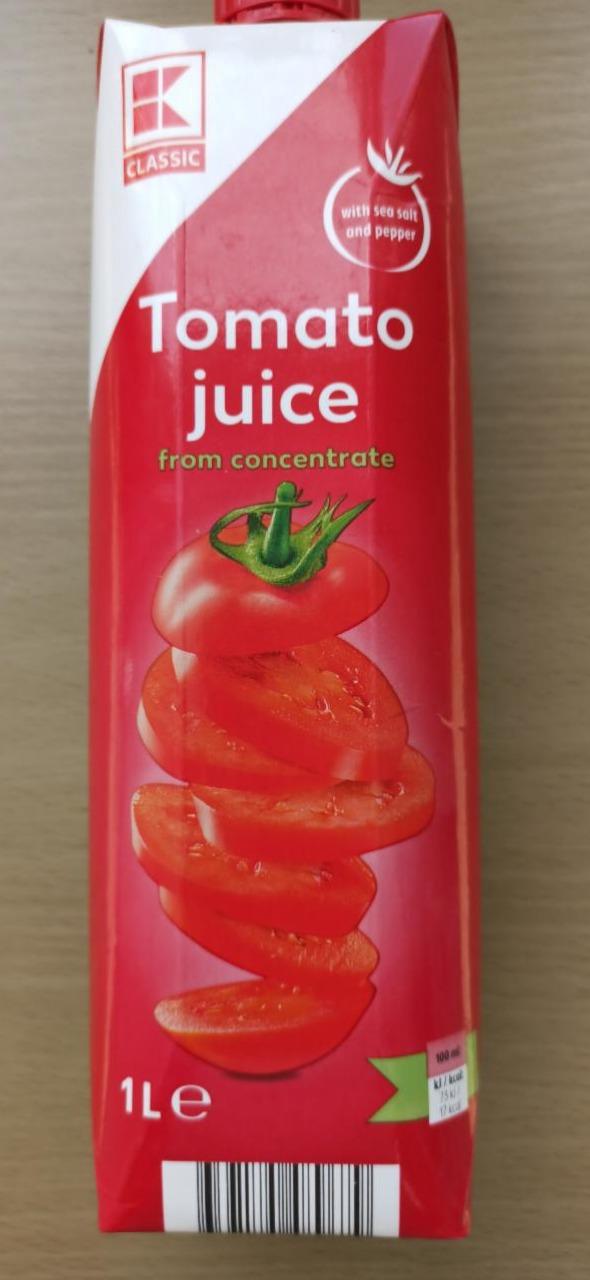 Fotografie - Tomato juice K-Classic