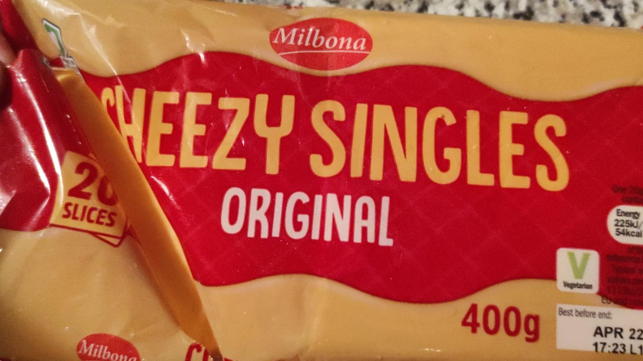 Fotografie - Cheesy Singles Original Milbona
