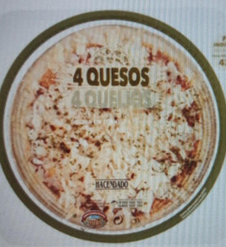 Fotografie - Pizza 4 quesos Hacendado