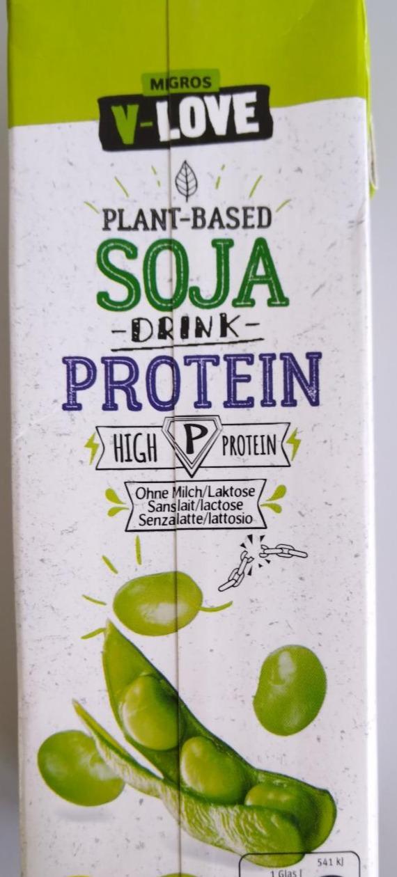Fotografie - Plant-Based Soja Drink Protein Migros