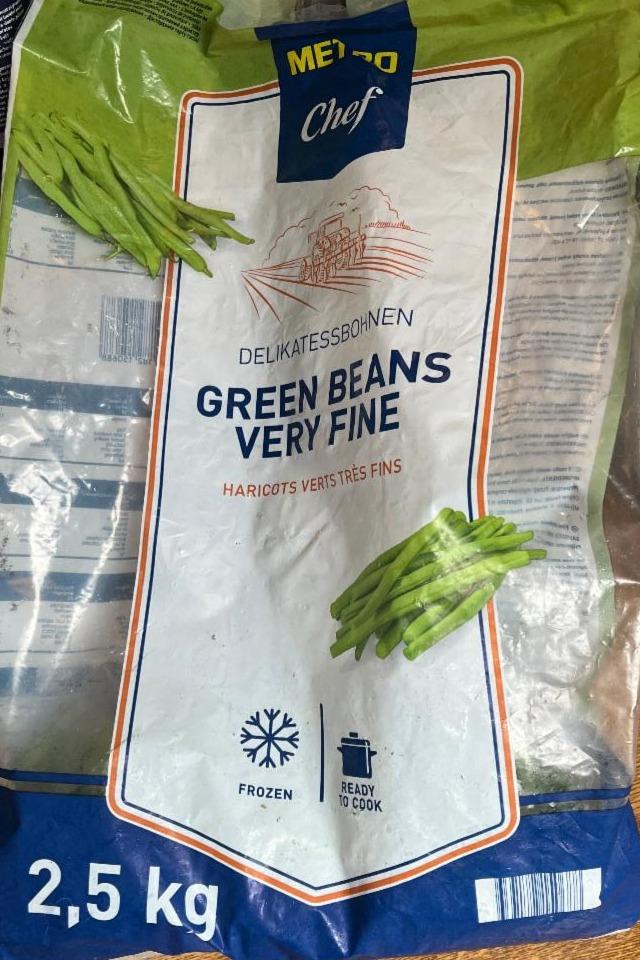 Fotografie - Green beans very fine Metro Chef