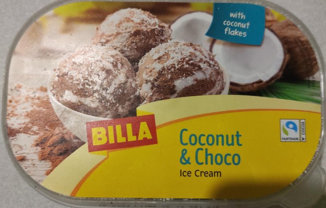 Fotografie - Ice cream Coconut & Choco Billa