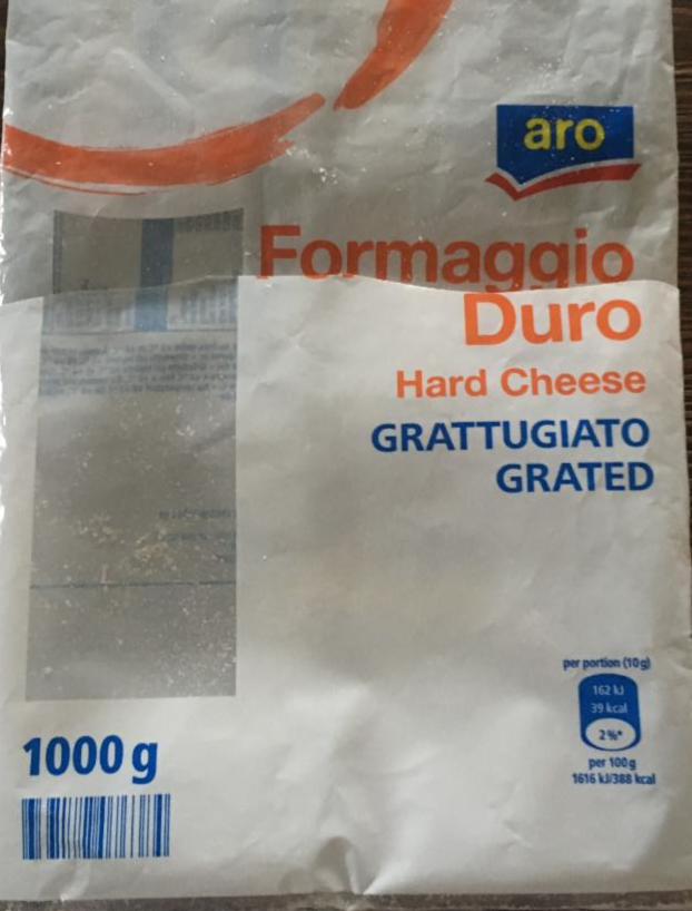 Fotografie - formaggio duro hard cheese grattugiato grated Aro