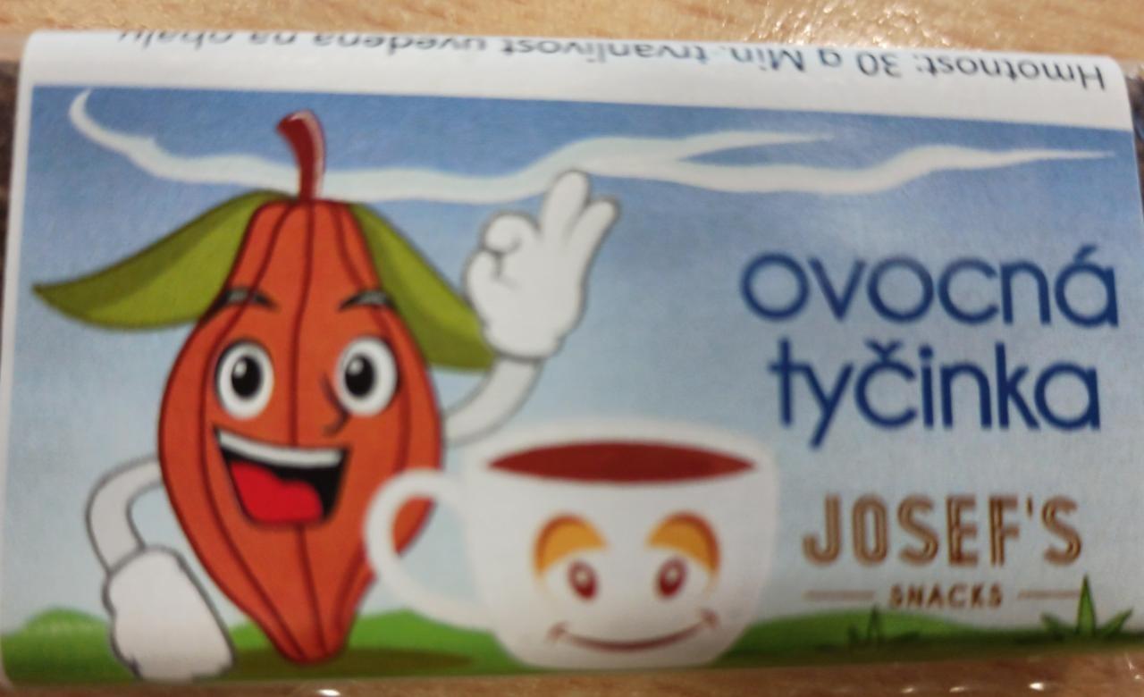 Fotografie - Kakaová ovocná tyčinka Josef's snacks