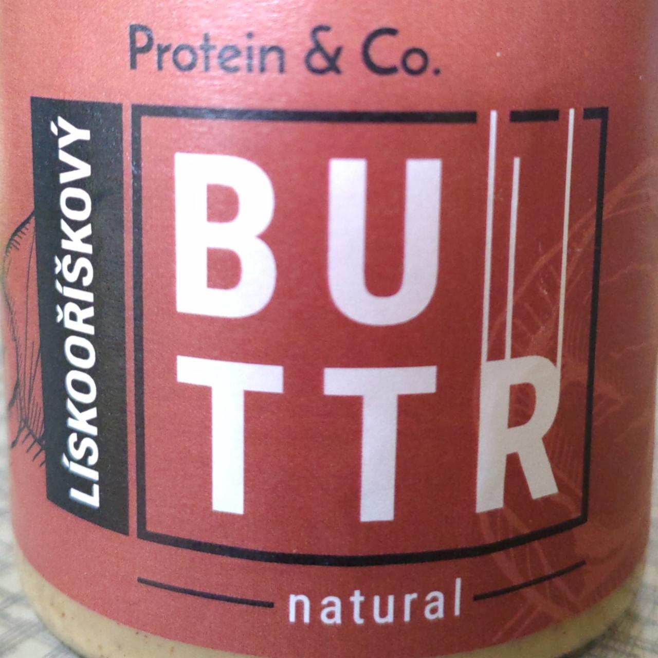 Fotografie - Lískooříškový Buttr Natural Protein & Co.