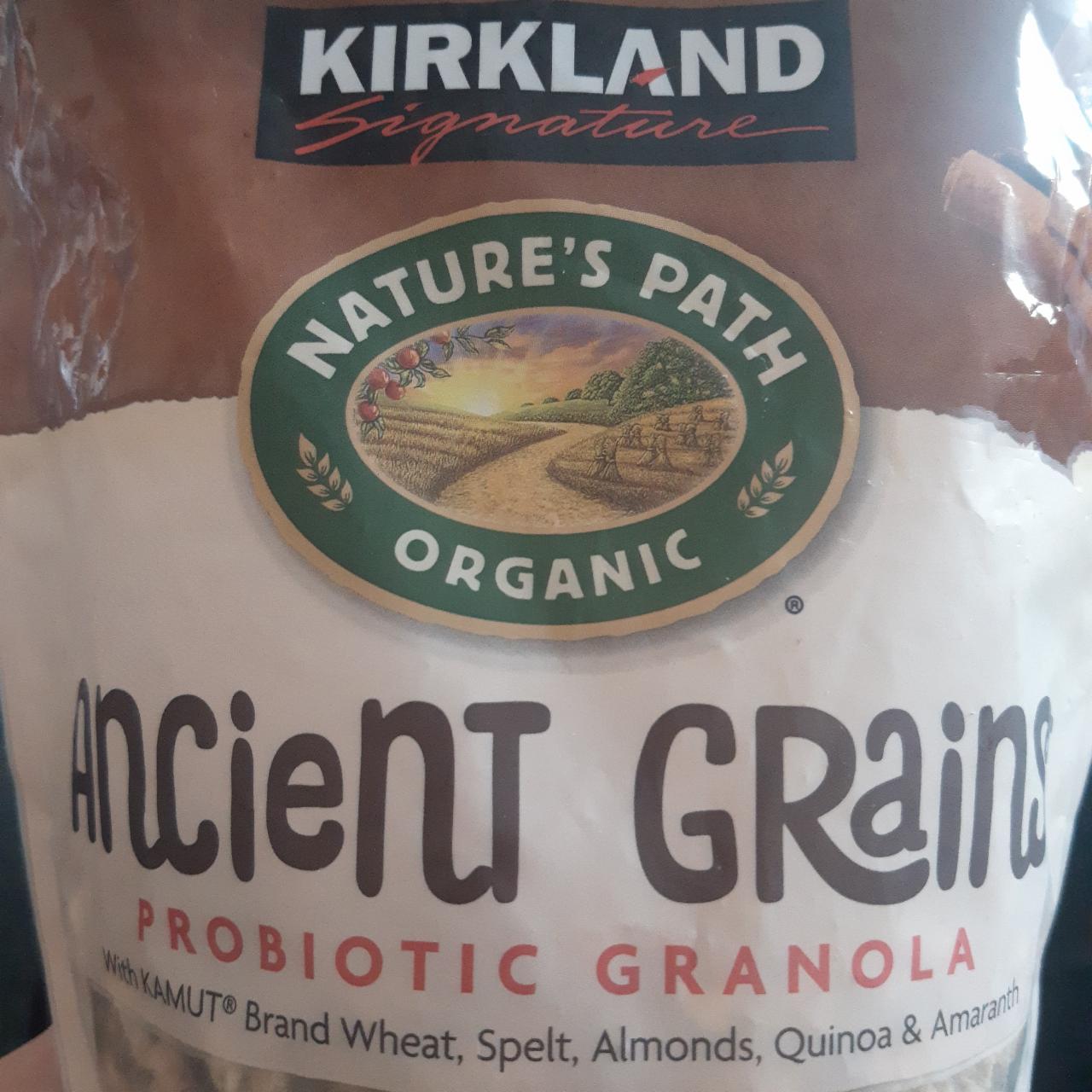 Fotografie - Nature's Path Ancient Grains Probiotic granola Kirkland Signature