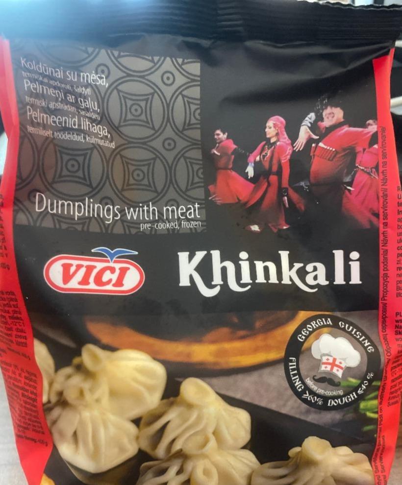 Fotografie - Khinkali dumplings with meat Vici