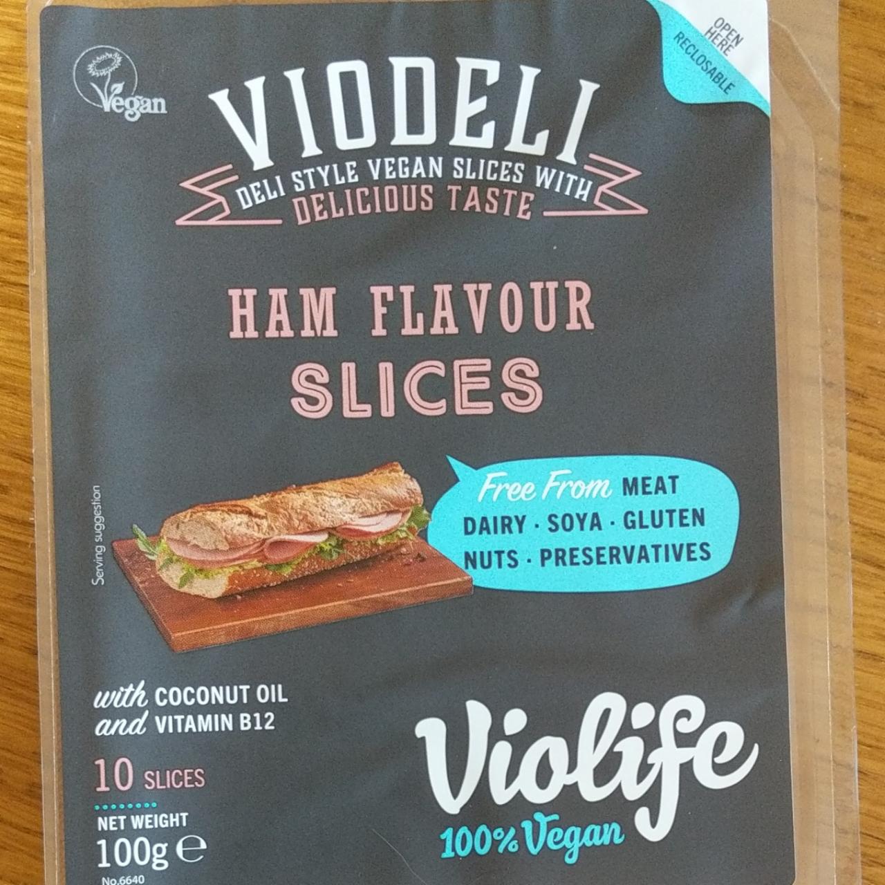 Fotografie - Viodeli Ham Flavour Slices Violife