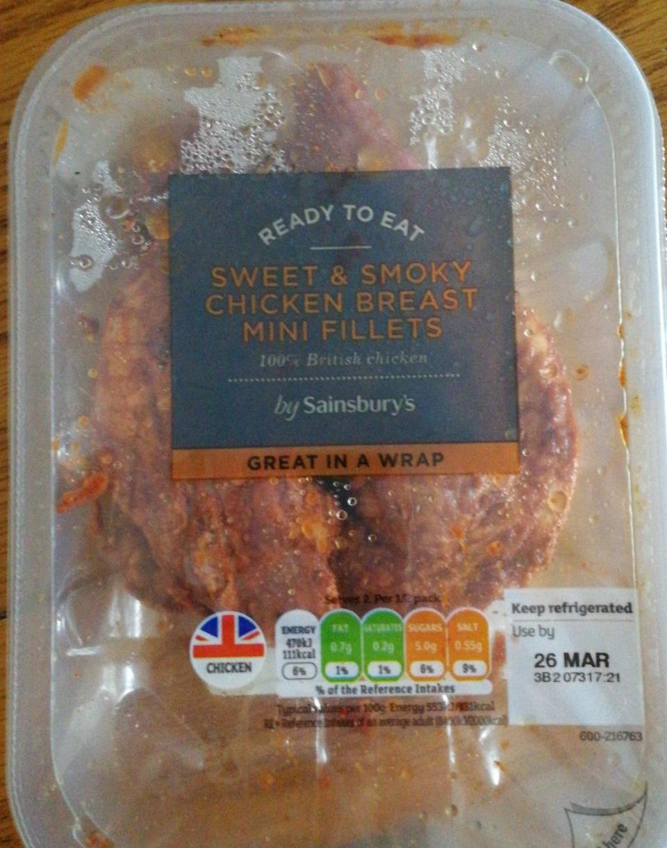 Fotografie - Sweet & Smoky chicken mini fillets by Sainsbury's
