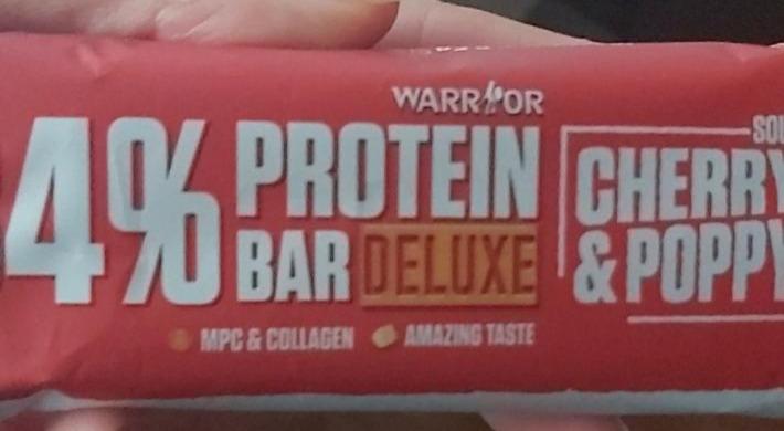 Fotografie - 34% Protein Bar Deluxe cherry & poppy Warrior
