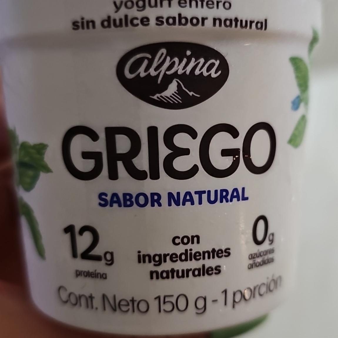 Fotografie - Griego sabor natural Alpina