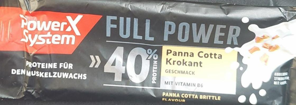 Fotografie - Full power Panna cotta krokant Power System
