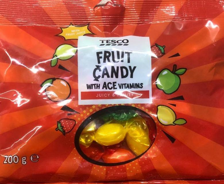 Fotografie - Fruit candy with ACE vitamins Tesco