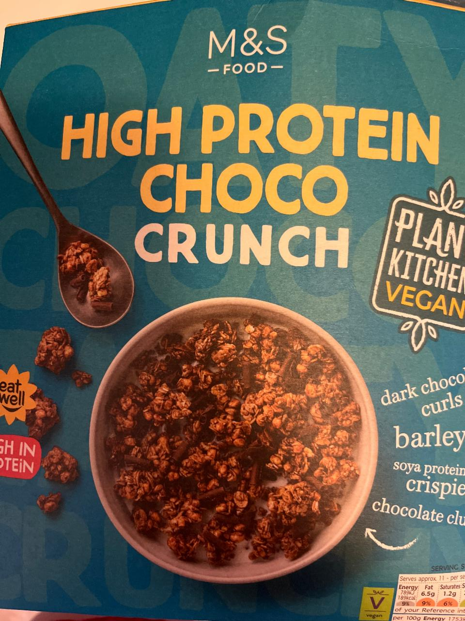 Fotografie - High Protein Choco Crunch M&S Food