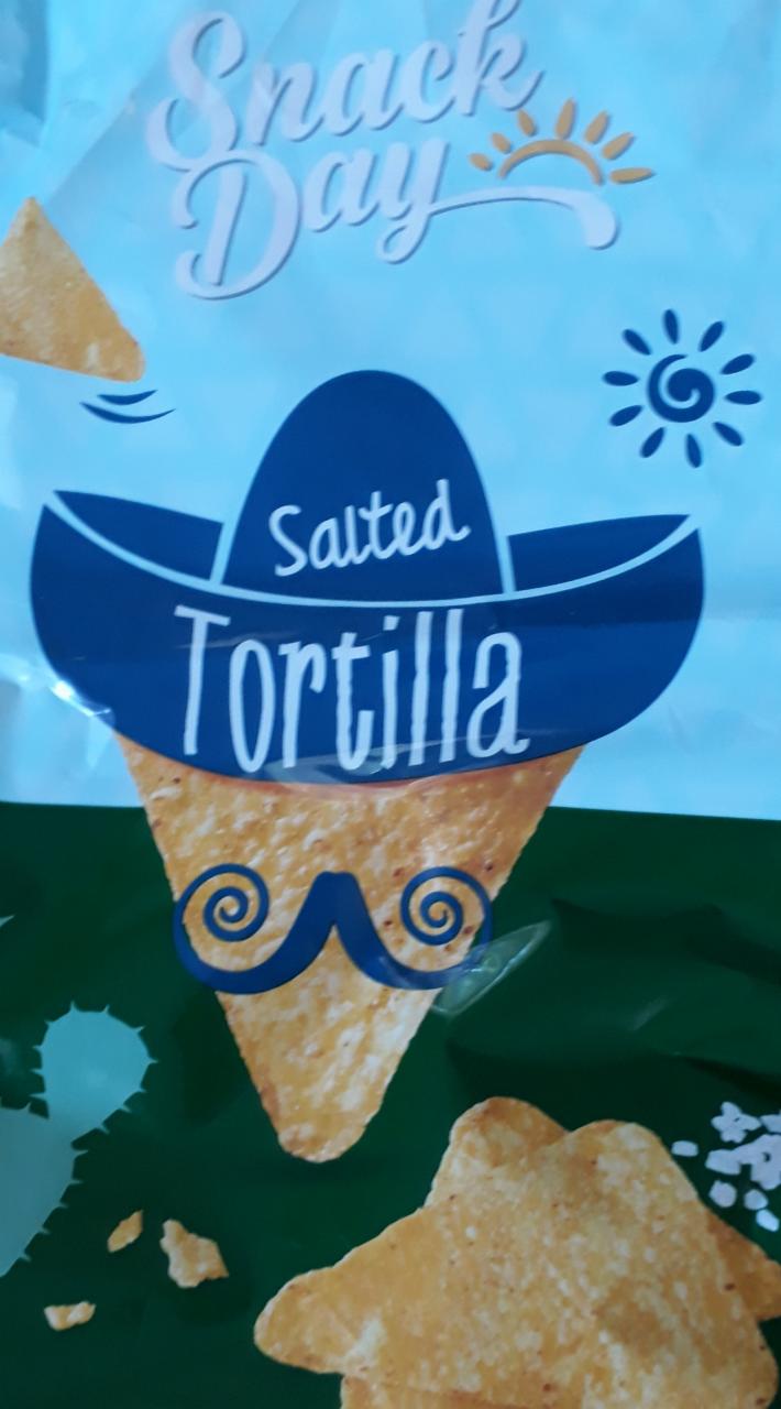 Fotografie - Salted Tortilla chips Snack Day