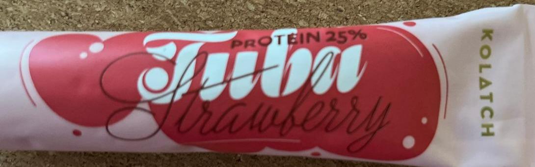 Fotografie - Tuba Protein 25% strawberry Kolatch