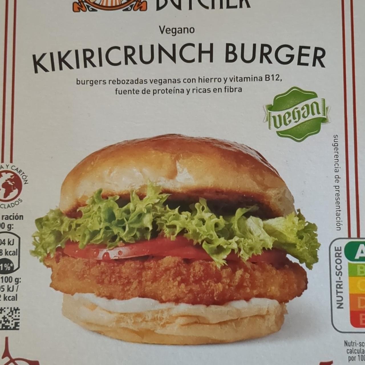 Fotografie - Kikiricrunch Burger The Vegetarian Butcher