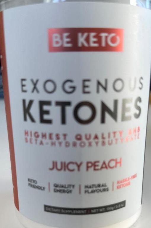 Fotografie - Exogenous Ketones Juicy Peach Be Keto