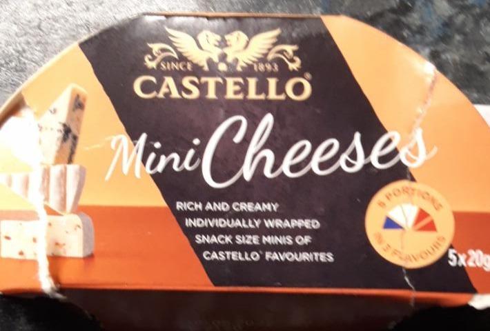 Fotografie - Mini Cheeses Dánský sýr 45% tuku v sušině Castello