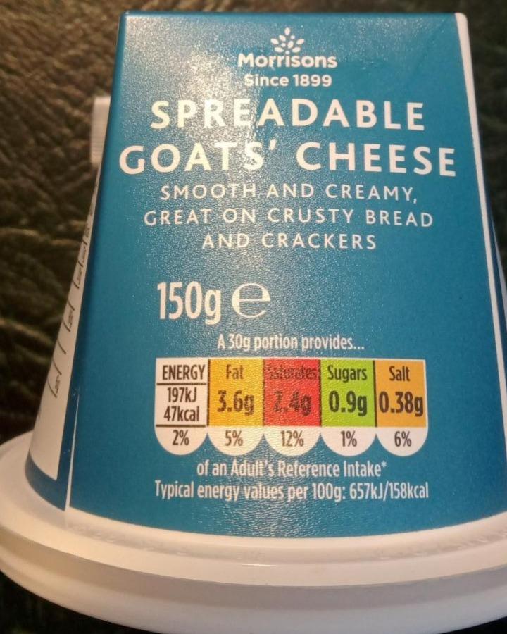 Fotografie - Spreadable Goat's Cheese Morrisons