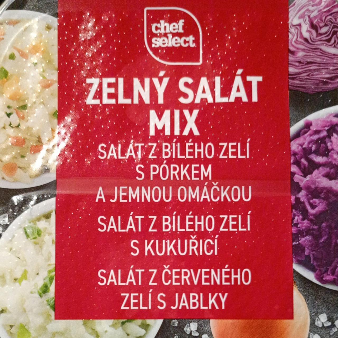 Fotografie - Zelný salát mix Salát z bílého zelí s pórkem Chef Select