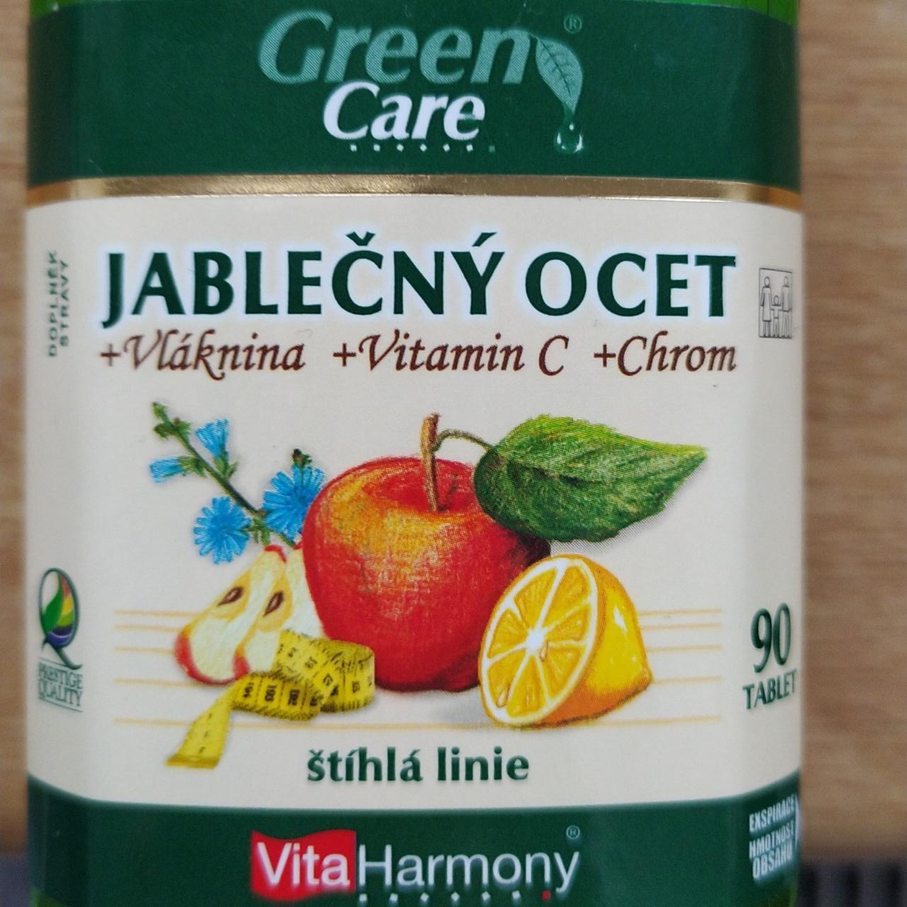 Fotografie - Jablečný ocet + Vláknina + Vitamin C + Chrom VitaHarmony