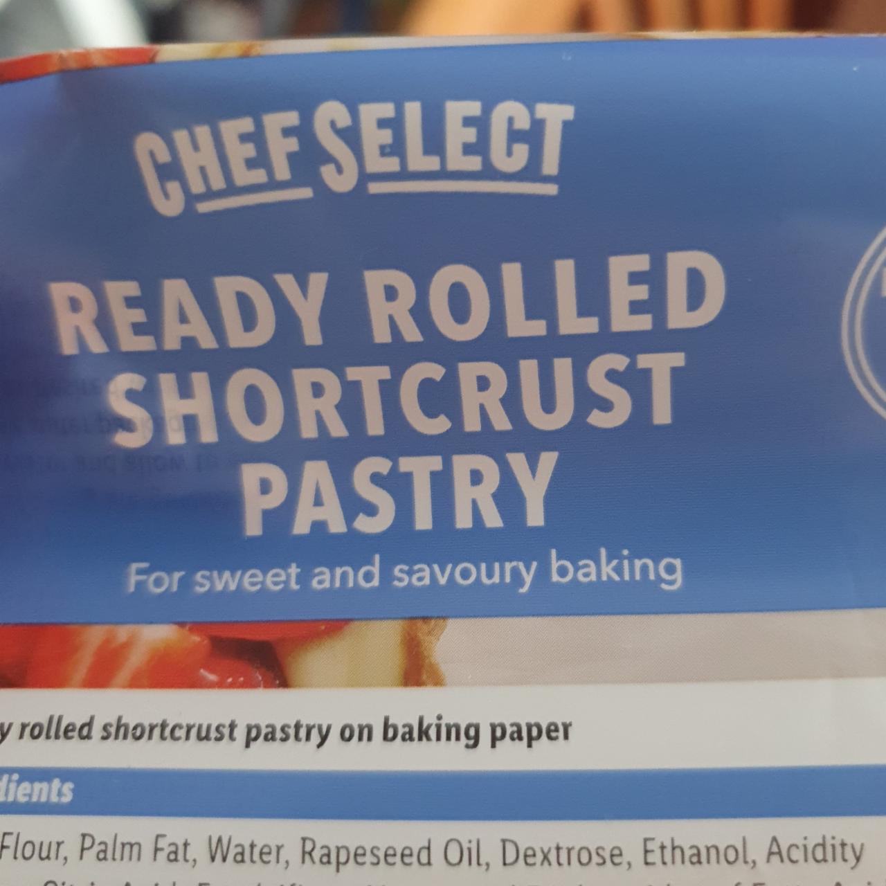 Fotografie - Ready rolled shortcrust pastry Chef Select