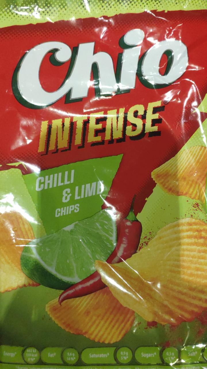 Fotografie - Chio intense chilli & lime chips