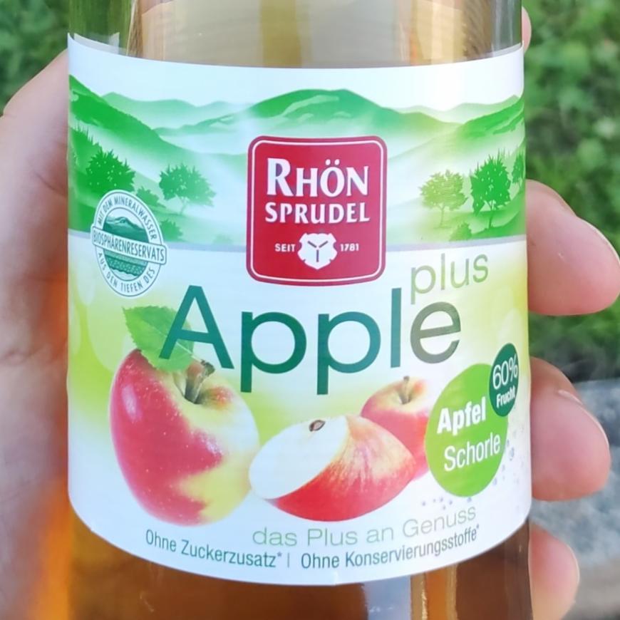 Fotografie - Apple Plus Apfel Schorle Rhön Sprudel