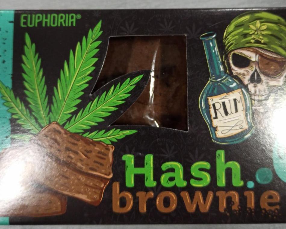 Fotografie - Euphoria Hash Brownie Cannabis & Rum Euphoria