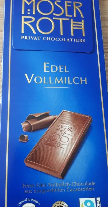 Fotografie - Edel Vollmilch Moser Roth