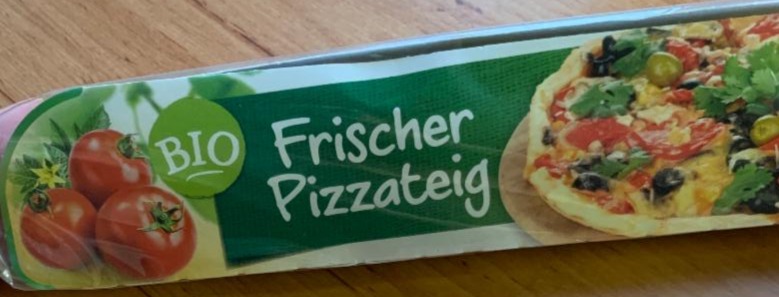 Fotografie - Bio Frischer Pizzateig