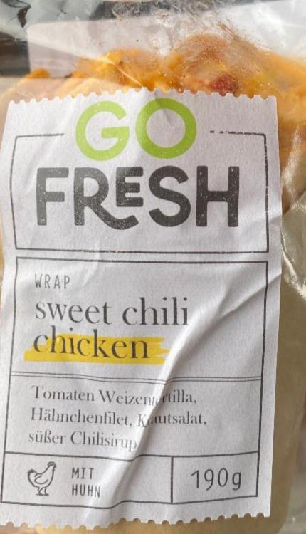 Fotografie - Go Fresh wrap sweet chilli chicken