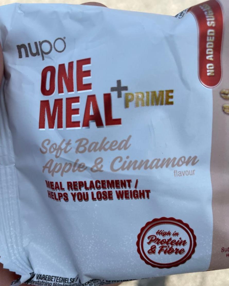 Fotografie - One Meal+Prime Soft Baked Apple & Cinnamon Nupo