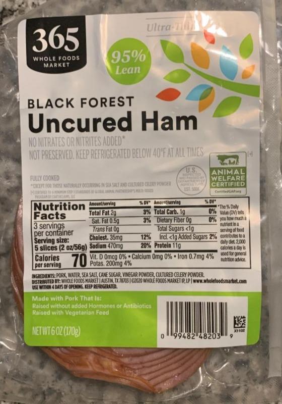 Fotografie - Ultra-thin Uncured Ham Black Forest