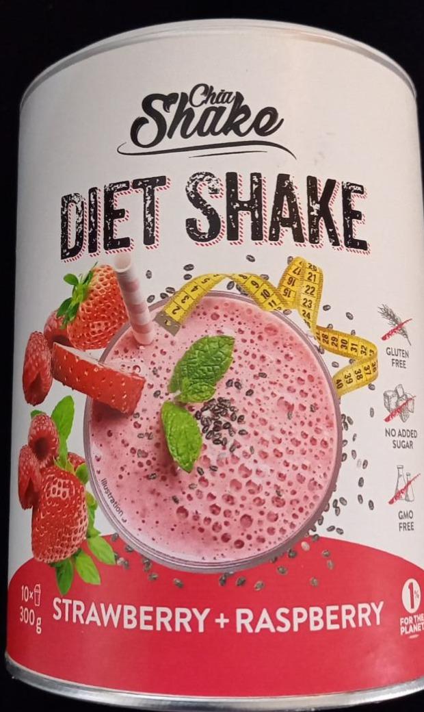 Fotografie - Diet Shake Strawberry + Raspberry ChiaShake