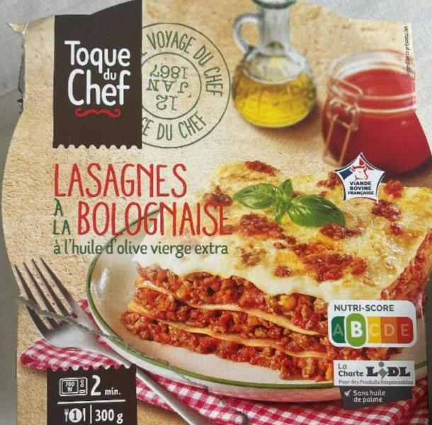 Fotografie - Lasagnes à la Bolognaise Toque du Chef