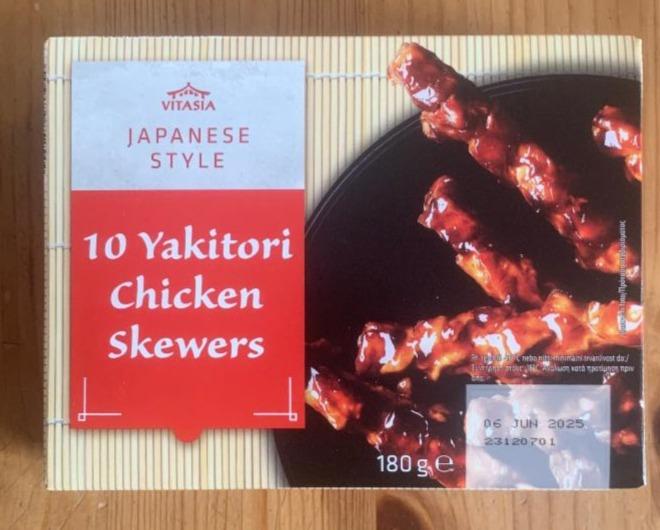 Fotografie - Japanese Style 10 Yakitori Chicken Skewers Vitasia