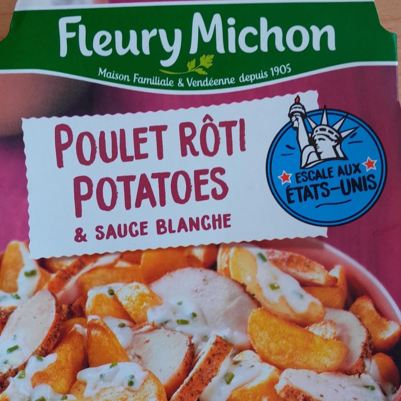 Fotografie - Poulet Rôti potatoes & sauce blanche Fleury Michon