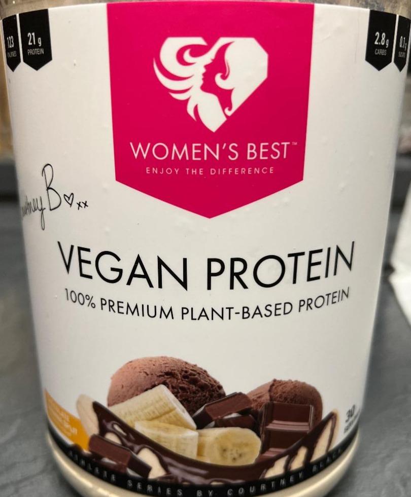 Fotografie - Vegan protein Chocolate Banana Split Women’s best