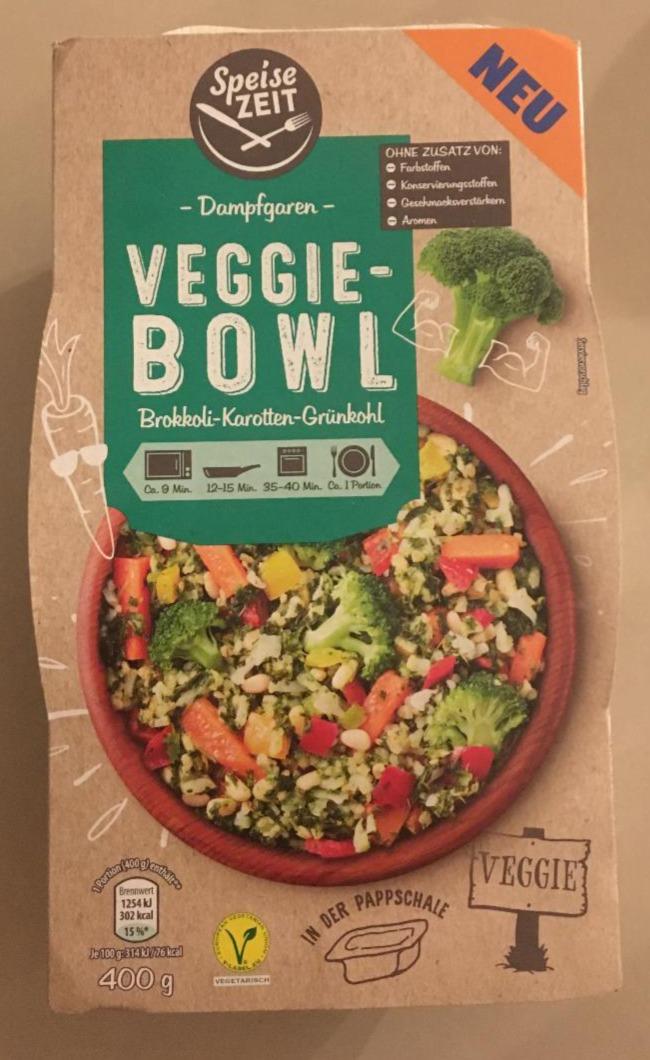 Fotografie - Veggie Bowl Brokkoli-Karotten-Grünkohl Speise ZEIT