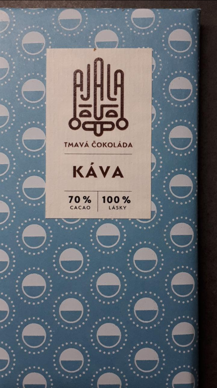 Fotografie - Tmavé čokoláda 70 % cacao Káva Ajala