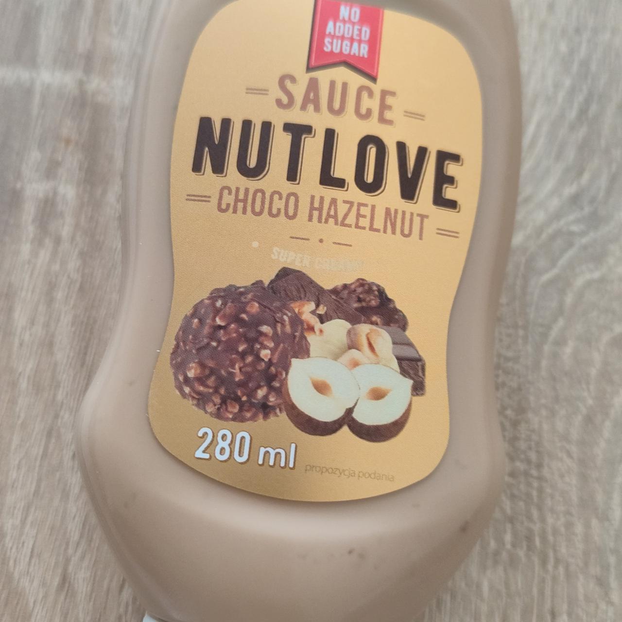 Fotografie - Choco Hazelnut Sauce NutLove Allnutrition