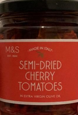 Fotografie - Semi dried cherry tomatoes M&S Food