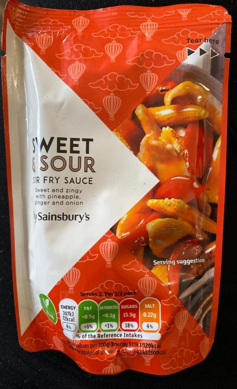 Fotografie - Sweet & Sour Stir Fry Sauce by Sainsbury's