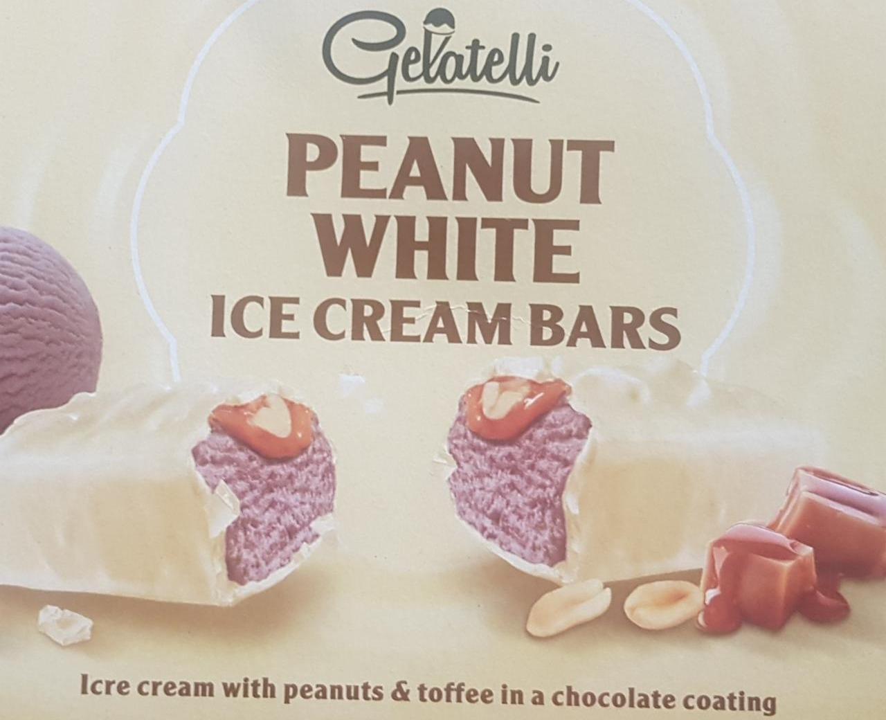 Fotografie - Peanut White Ice Cream Bars Gelatelli